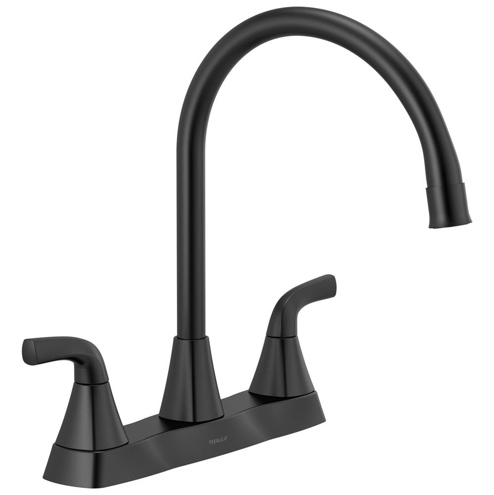 Peerless Deck Mount Kitchen Faucets item P2935LF-BL