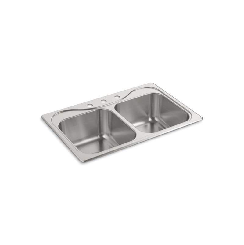 Sterling Plumbing Drop In Kitchen Sinks item 11850-3-NA