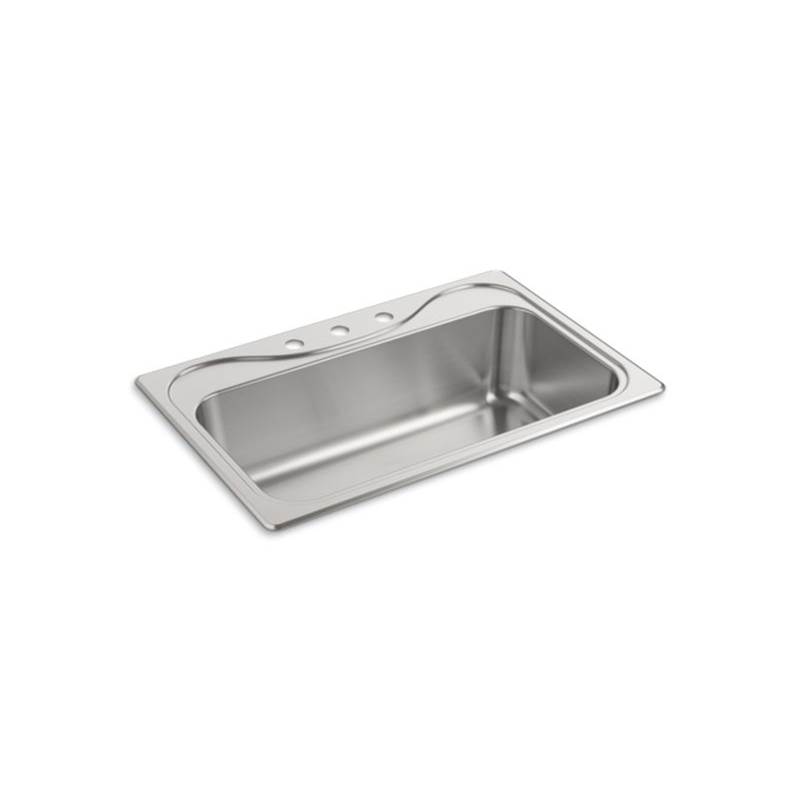 Sterling Plumbing Drop In Kitchen Sinks item 37047-3-NA
