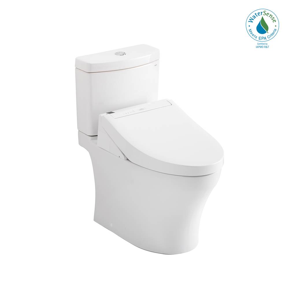 TOTO Two Piece Toilets With Washlet Intelligent Toilets item MW4463084CEMG#01