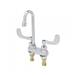 T And S Brass - B-0892-CR-LF05 - Centerset Bathroom Sink Faucets