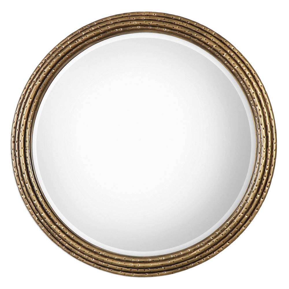 Uttermost Tanaina Silver Round Mirror